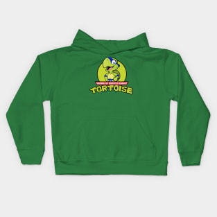 Grown Up Mutated Karate Tortoise Kids Hoodie